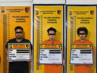 Tiga Terduga Pelaku Curanmor di Mandau Diamankan Polisi, Satu Unit Honda Vario Disita